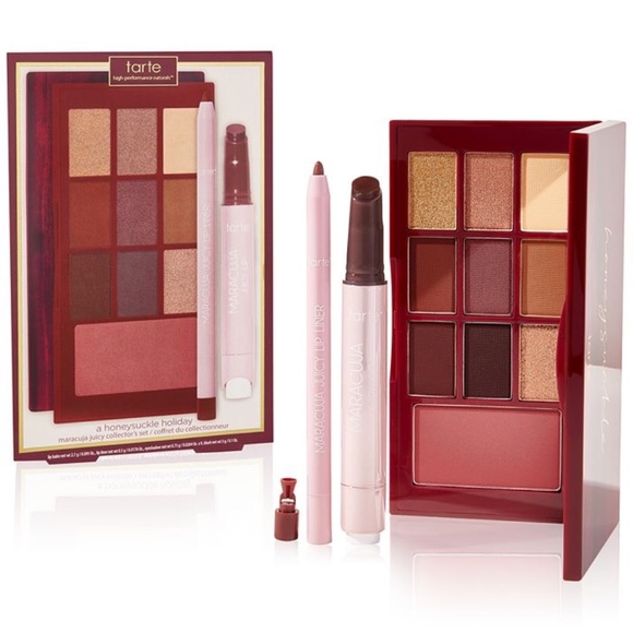 Tarte Honeysuckle Maracuja Juicy Set / Shadow/Gloss/Liner/Blush/All-in-1 / NIB - Picture 1 of 6